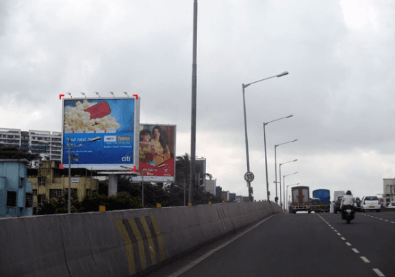 Billboard at Airport to Worli Sea Link Via Bandra ROB ​