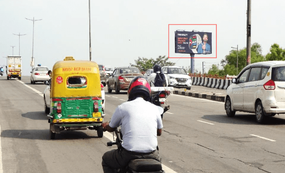 Akshardham mandir  traffic going towards ITO