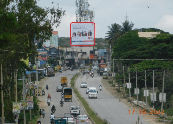 Bannerghatta Circle-From Jigani Towards National Park & Bangalore City 